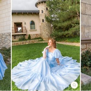 Ivycity Cinderella dress XS sky blue